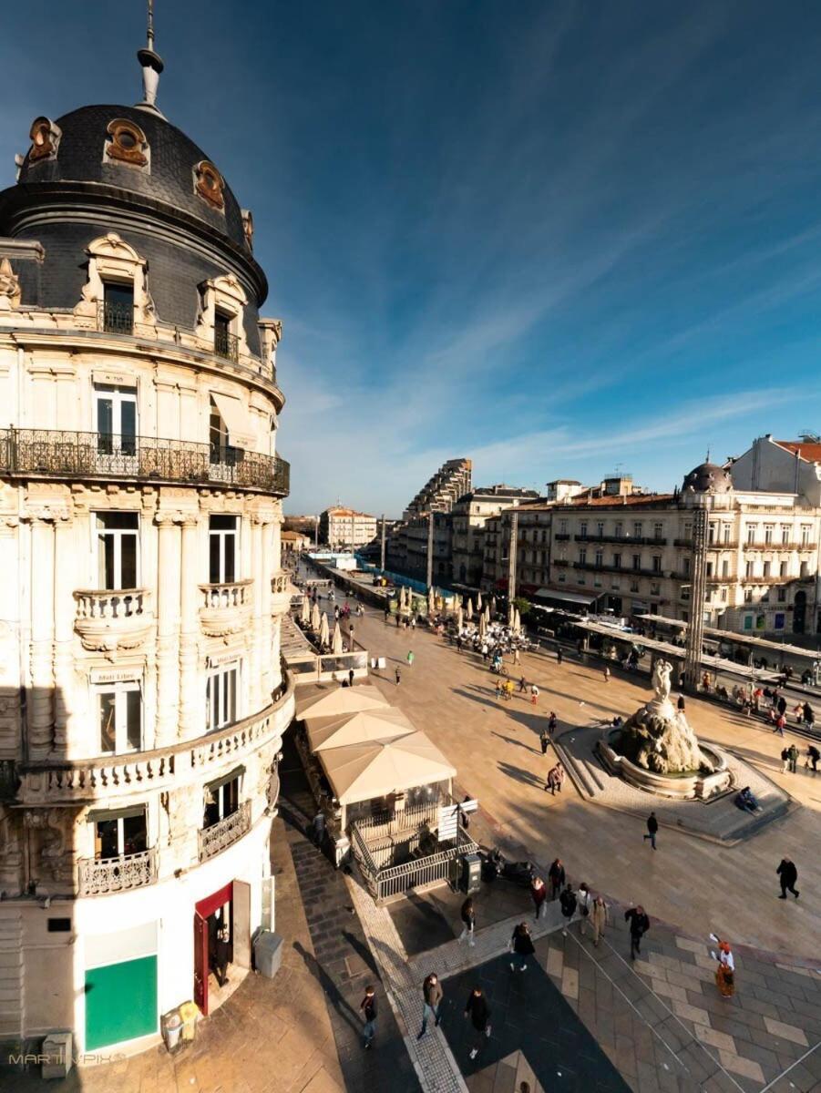 L'Atelier - Climatisation Et Vue Place De La Comedie Montpellier Eksteriør bilde